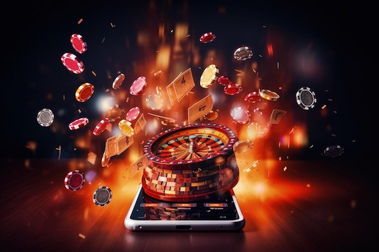 Tata letak French Roulette dengan penempatan taruhan inside